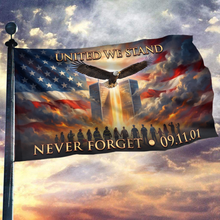Load image into Gallery viewer, United We Stand - Never Forget Flag