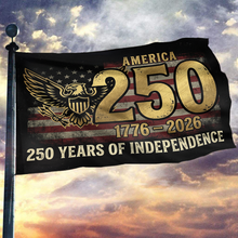 Load image into Gallery viewer, America 250 Semiquincentennial Patriotic Flag
