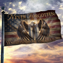 Load image into Gallery viewer, Never Forgotten - United in Memory Flag