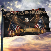 Load image into Gallery viewer, Freedom Since 1776 Eagle Flag