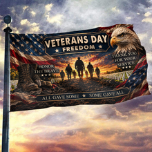 Load image into Gallery viewer, All Gave Some Veterans Day Flag