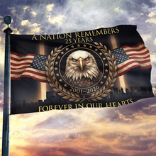Load image into Gallery viewer, A Nation Remembers 25 Years Flag