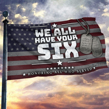 Load image into Gallery viewer, We Have All Your SIX USA Flag