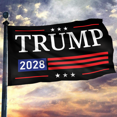 Trump 2028 Stars Flag