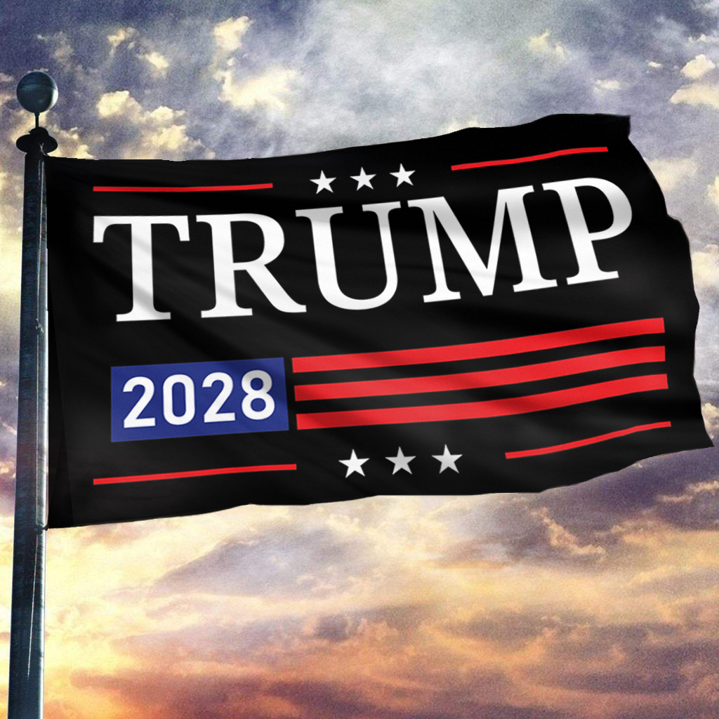 Trump 2028 Stars Flag