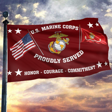 Load image into Gallery viewer, United States Marine Corps Service Flag