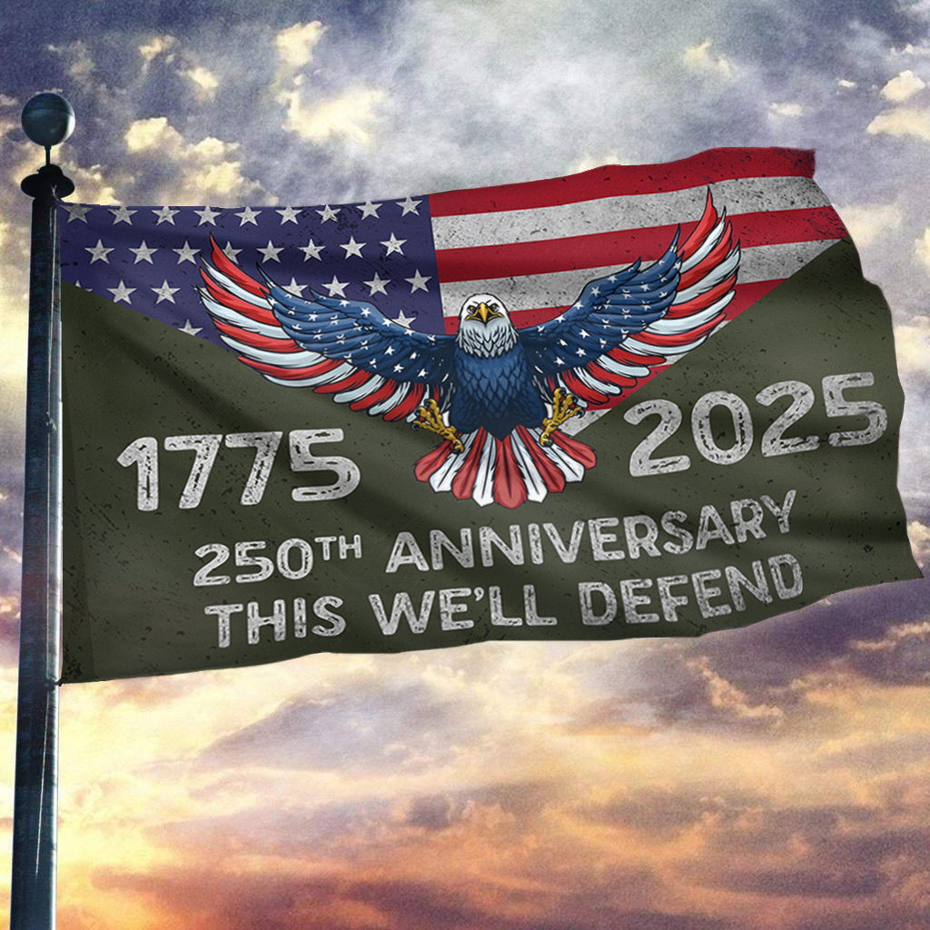 Army 250th Anniversary 1775 - 2025 Flag