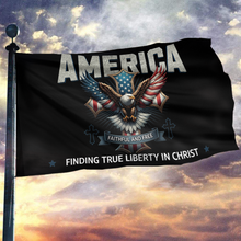 Load image into Gallery viewer, America Faithful and Free Flag