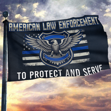 Load image into Gallery viewer, American Law Enforcement Flag