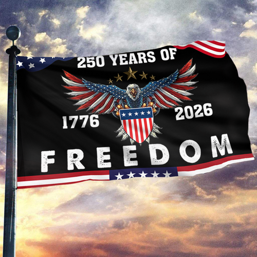 U.S. 250th Birthday Freedom Flag