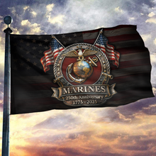 Load image into Gallery viewer, Forged in Valor – 250 Years Strong Flag