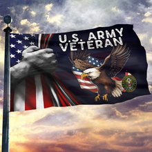 Load image into Gallery viewer, U.S. Army Veteran Flag