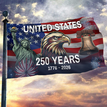 Load image into Gallery viewer, United States Statue Eagle Flag