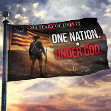 Load image into Gallery viewer, 250 Years of Liberty - One Nation Under God Flag