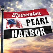 Load image into Gallery viewer, Remember Pearl Harbor USA Flag