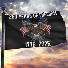 Load image into Gallery viewer, 1776–2026 Patriotic American Eagle Flag