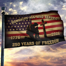 Load image into Gallery viewer, Honoring All Who Served Flag
