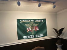 Load image into Gallery viewer, Caduceus of Liberty Flag