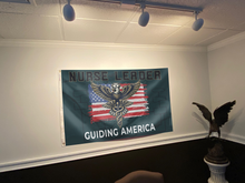Load image into Gallery viewer, Nurse Leader Guiding America Flag