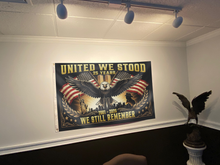Load image into Gallery viewer, United We Stood - We Still Remember Flag