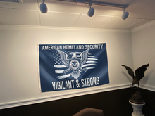 Load image into Gallery viewer, American Homeland Security Flag