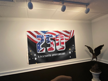Load image into Gallery viewer, U.S.A. 250th Anniversary Flag