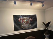 Load image into Gallery viewer, Forged in Valor – 250 Years Strong Flag