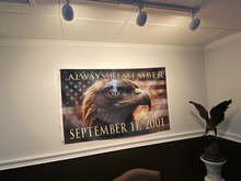 Load image into Gallery viewer, Always Remember Eagle Eye Flag