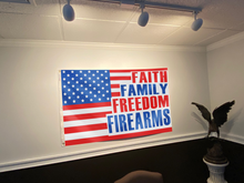 Load image into Gallery viewer, Four Freedoms USA Flag