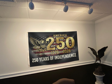 Load image into Gallery viewer, America 250 Semiquincentennial Patriotic Flag