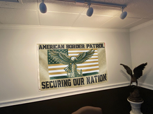 Load image into Gallery viewer, American Border Patrol Eagle Flag