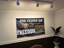 Load image into Gallery viewer, 250 Years Of Freedom Flag