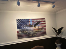 Load image into Gallery viewer, One Nation Remembers -  25 Years Later Flag