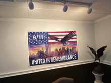Load image into Gallery viewer, 9/11 United in Remembrance Eagle Flag