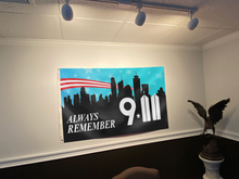 Load image into Gallery viewer, Always Remember 9.11 Flag