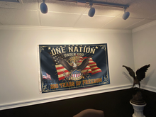 Load image into Gallery viewer, One Nation - We The People Eagle Flag
