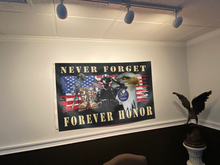 Load image into Gallery viewer, Never Forget Forever Honor Flag