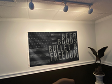 Load image into Gallery viewer, Beer Boobs Bullet &amp; Freedom Flag