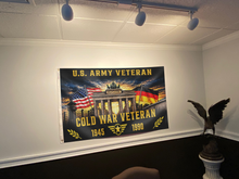 Load image into Gallery viewer, U.S. Army Cold War Veteran Flag