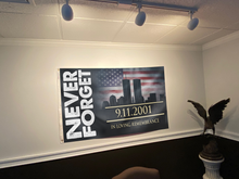 Load image into Gallery viewer, Never Forget - In Loving Remembrance Flag
