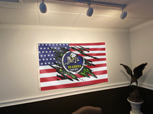Load image into Gallery viewer, Seabees Pride USA Flag