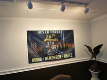 Load image into Gallery viewer, 25th Anniversary - We Honor Remember Unite Flag