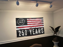 Load image into Gallery viewer, 250 Years Freedom Patriotic Flag