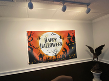 Load image into Gallery viewer, Happy Halloween Flag