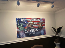 Load image into Gallery viewer, United States Statue Eagle Flag