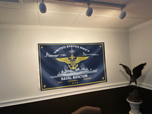 Load image into Gallery viewer, United States Navy - Naval Aviation Flag
