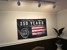Load image into Gallery viewer, 250 Years of American Independence Flag