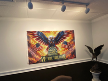 Load image into Gallery viewer, We Rise Together 250 USA Flag