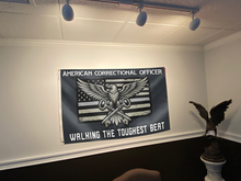 Load image into Gallery viewer, American Correctional Officer Flag