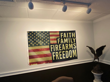 Load image into Gallery viewer, Rustic American Values Flag